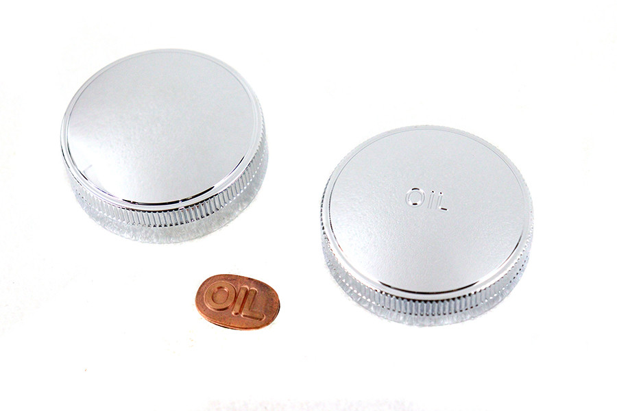 Wyatt Gatling - 45 inch W/G Gas and Oil Cap Set Chrome