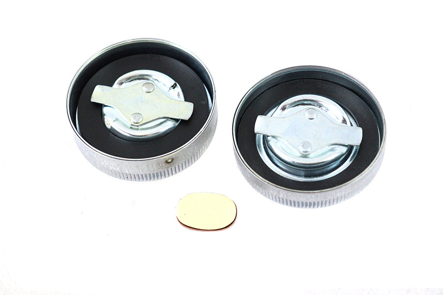 Wyatt Gatling - 45 inch W/G Gas and Oil Cap Set Chrome