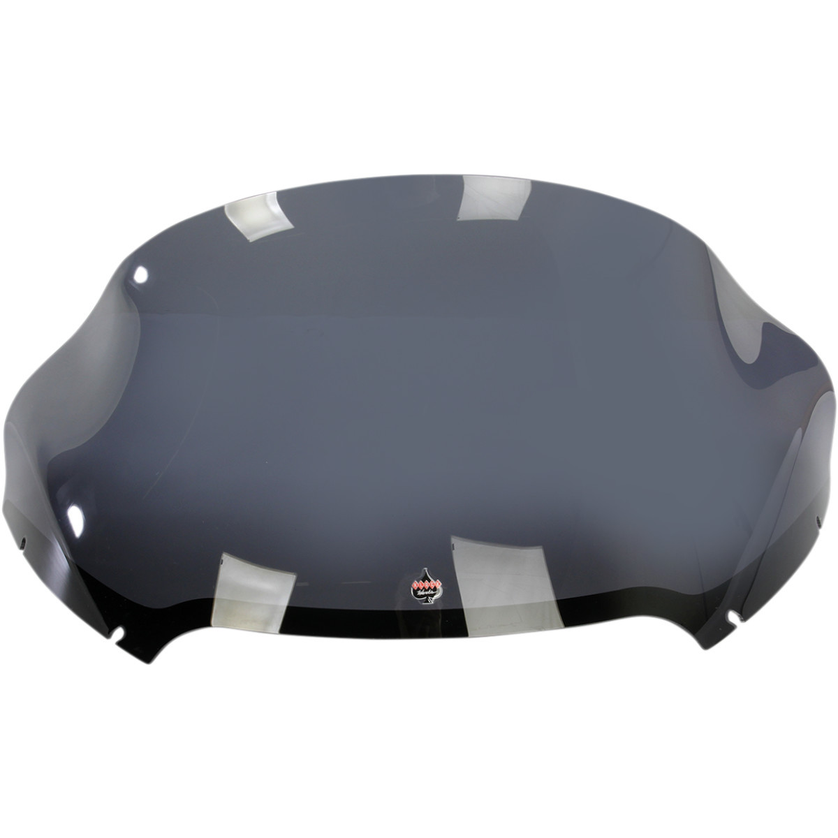 Klock Werks #KWW-01-0328 - Pro-Touring Flare® Windshield - 12" - Dark Smoke - '15-'25 FLTR