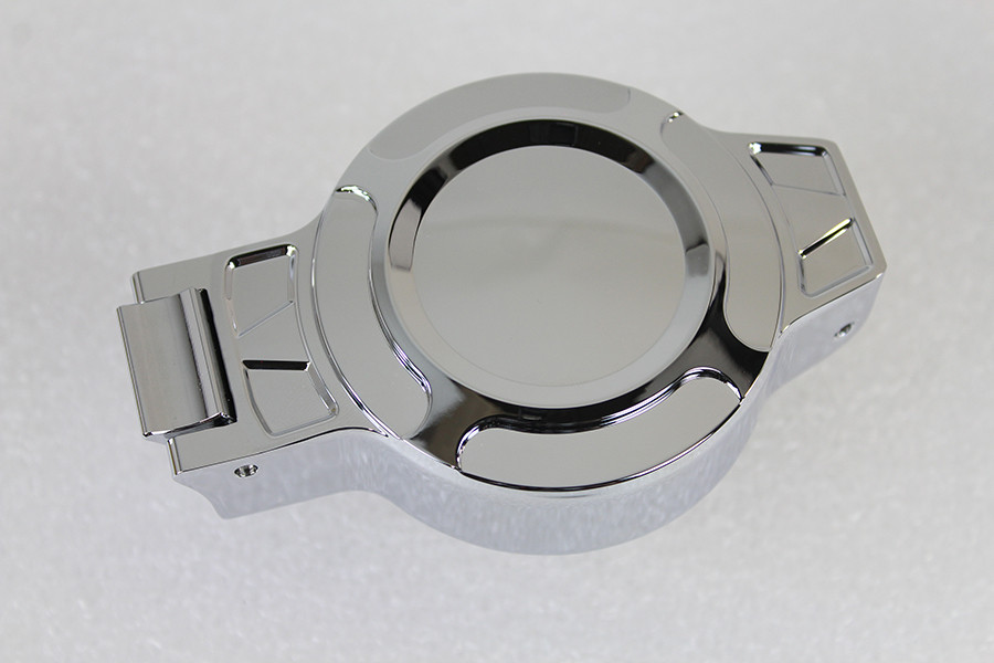 Wyatt Gatling #78470 - Flip Up Gas Cap Vented Chrome