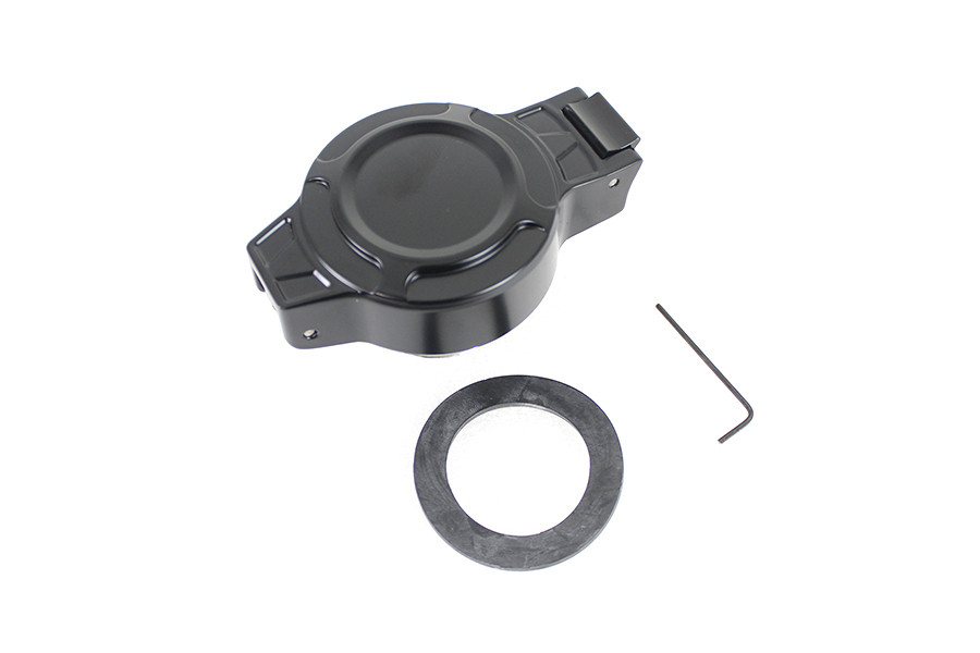 Wyatt Gatling #78471B - Flip Up Gas Cap Non-Vented Black