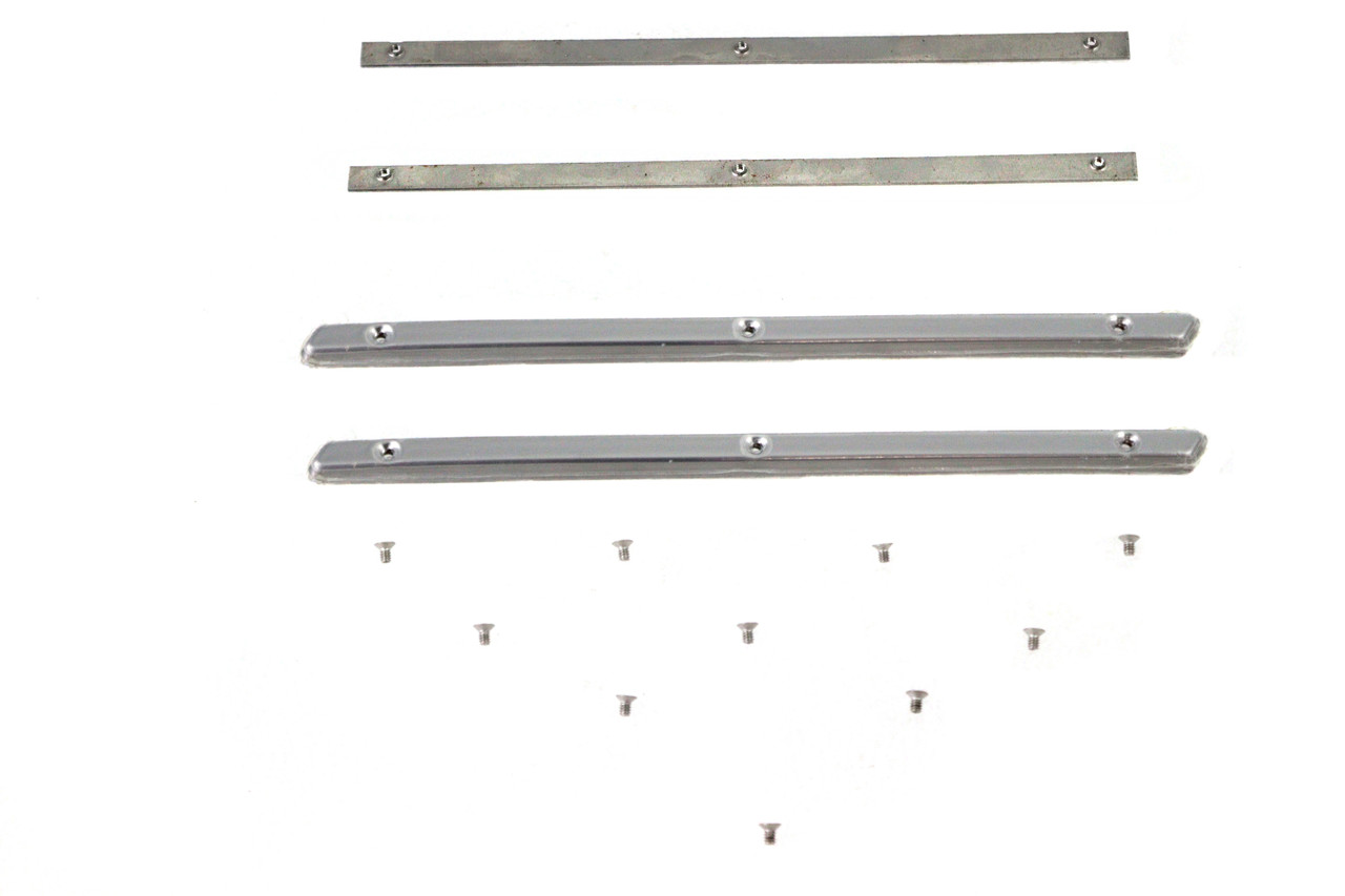 V-Twin - Gas Tank Trim Bar Set Stainless Steel