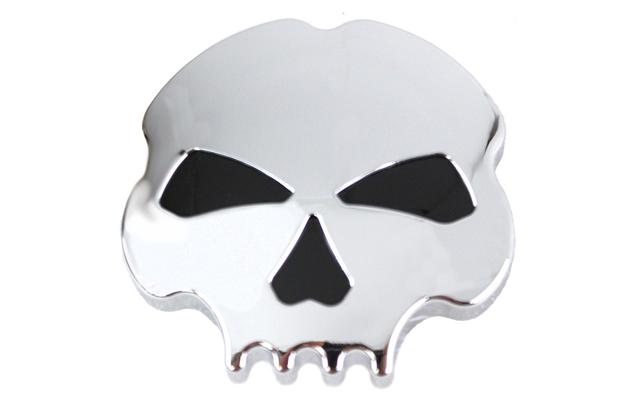 Wyatt Gatling #78270 - Skull Left Side Gas Cap Chrome