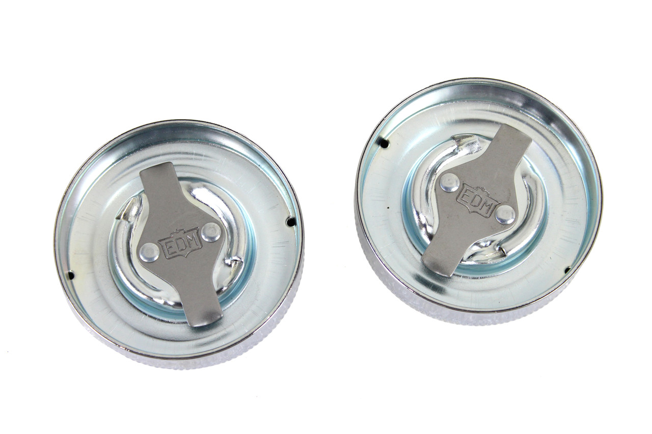 Wyatt Gatling #76063D - Replica Eaton Vented Gas Cap Set