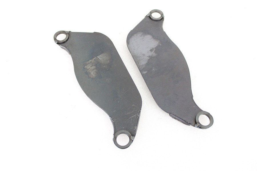 Wyatt Gatling - Gas Tank Front Bracket Set Raw Steel