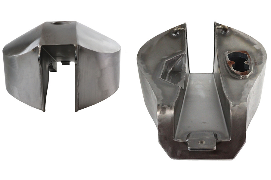 V-Twin #195412082163 - M8 Pirate 5.00 Gallon Gas Tank Raw