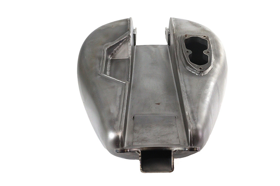 V-Twin - M8 Bobbed Gas Tank Raw Steel