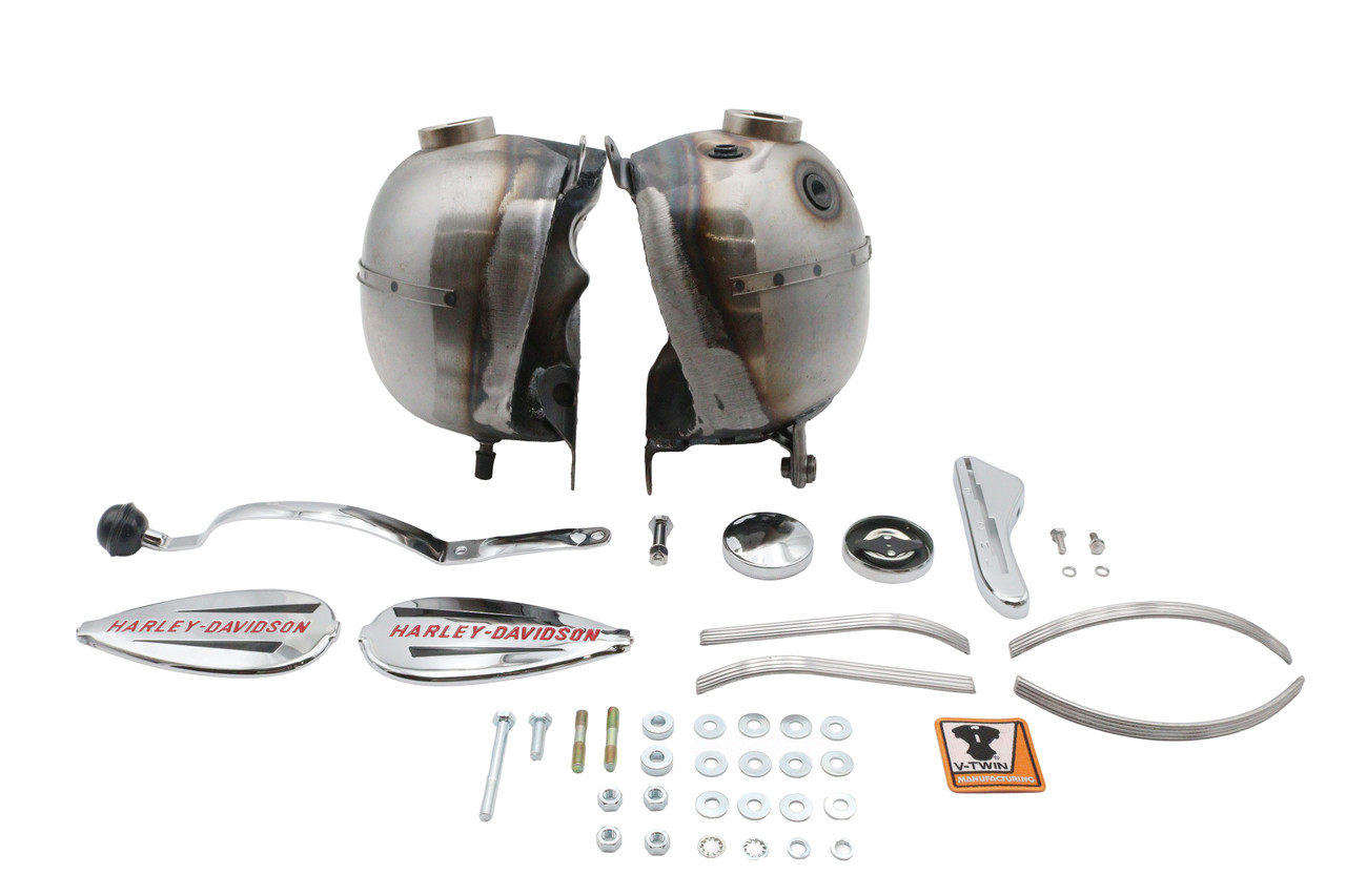 V-Twin - Fat Bob Gas Tank Kit 3.5 Gallon