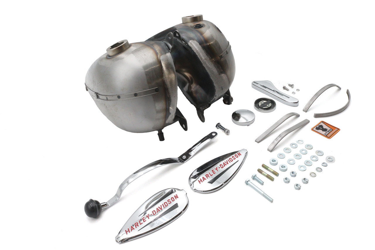 V-Twin - Fat Bob Gas Tank Kit 3.5 Gallon