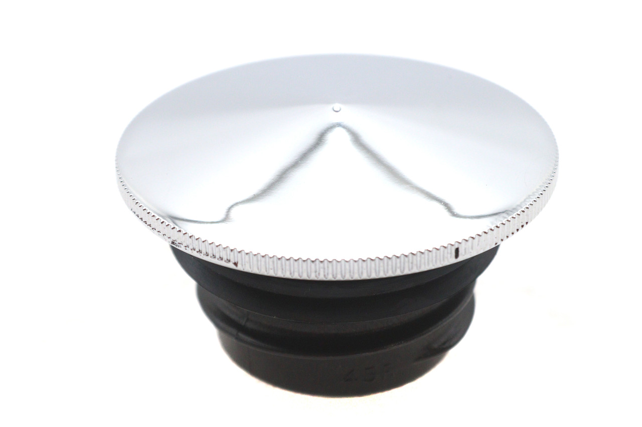 Ultima #21-323 - Ultima Slim Point Billet Gas Cap Vented Chrome