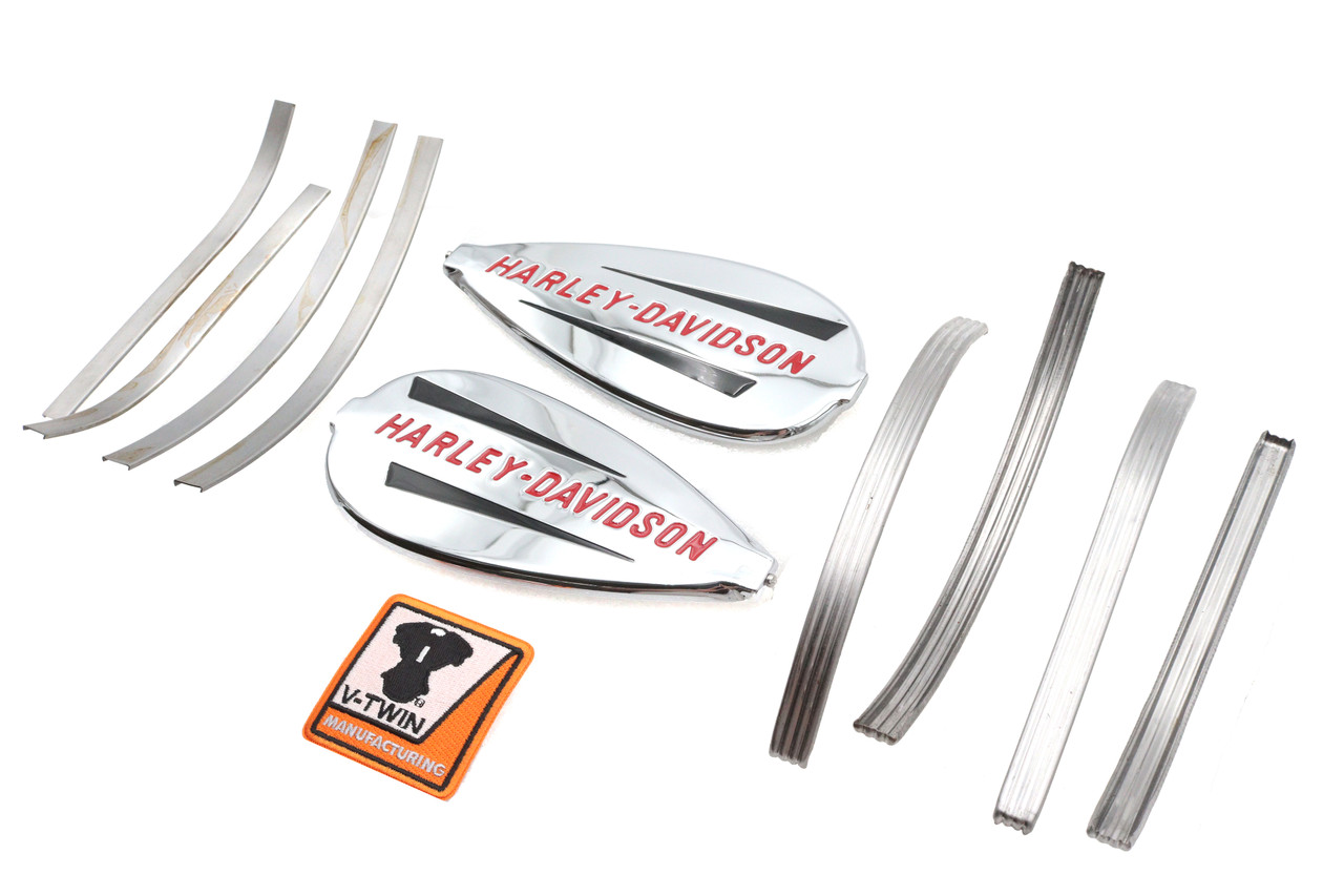 V-Twin - Bobbed 3.5 Gallon Gas Tank Trim Kit