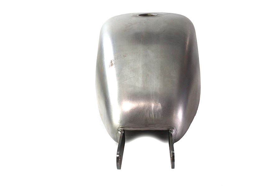 V-Twin - M8  inchSporty inch 2.9 Gallon Gas Tank Raw Steel Medium Mou