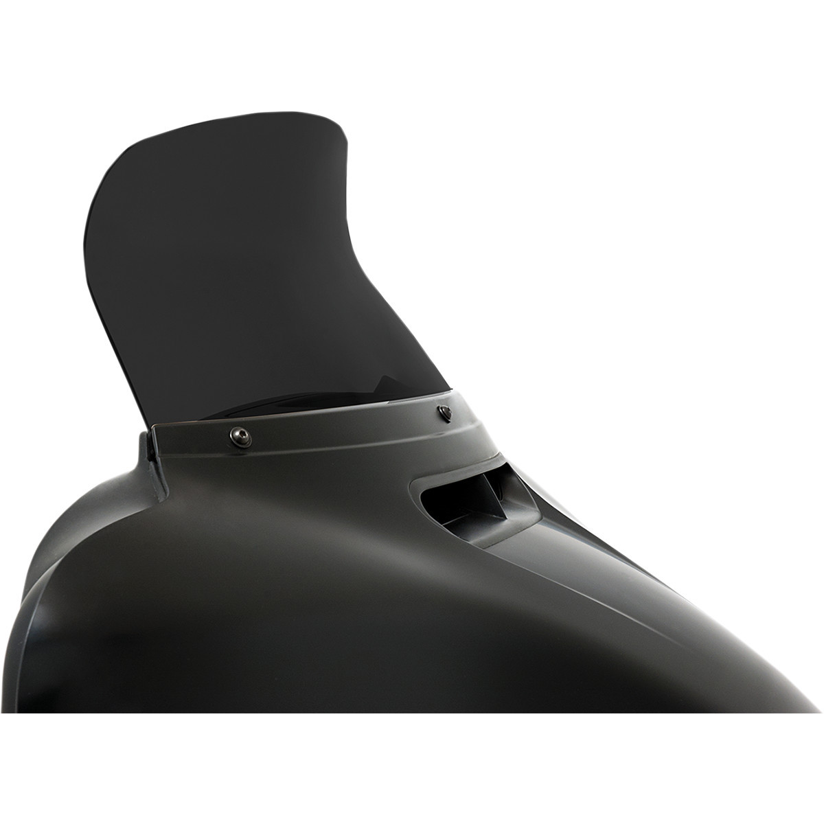 Memphis Shades #MEP84810 - Spoiler Windshield - 8-1/2" - Dark Black Smoke - FLH