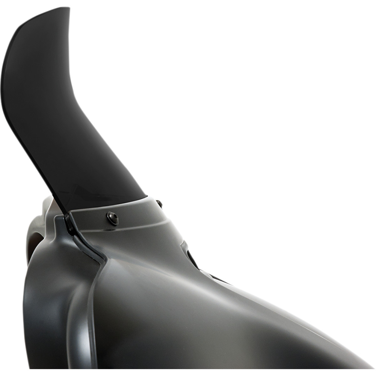 Memphis Shades #MEP84810 - Spoiler Windshield - 8-1/2" - Dark Black Smoke - FLH