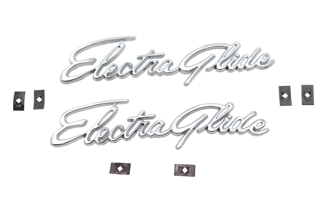 Wyatt Gatling #77482 - Electra Glide Fender Emblem Set