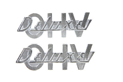 V-Twin #O.H.V. - Fender Emblem Set  inchDeluxe Overhead Valve inch