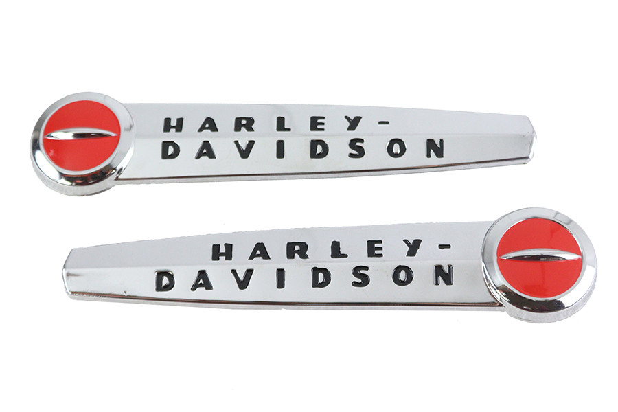 OE #61769-47T - OE Emblem Set with Black Lettering