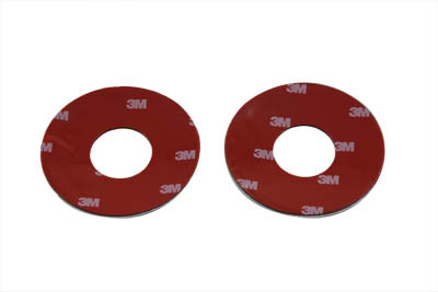 Wyatt Gatling #61781-91T - Curved Emblem Gas Tank Mount Set