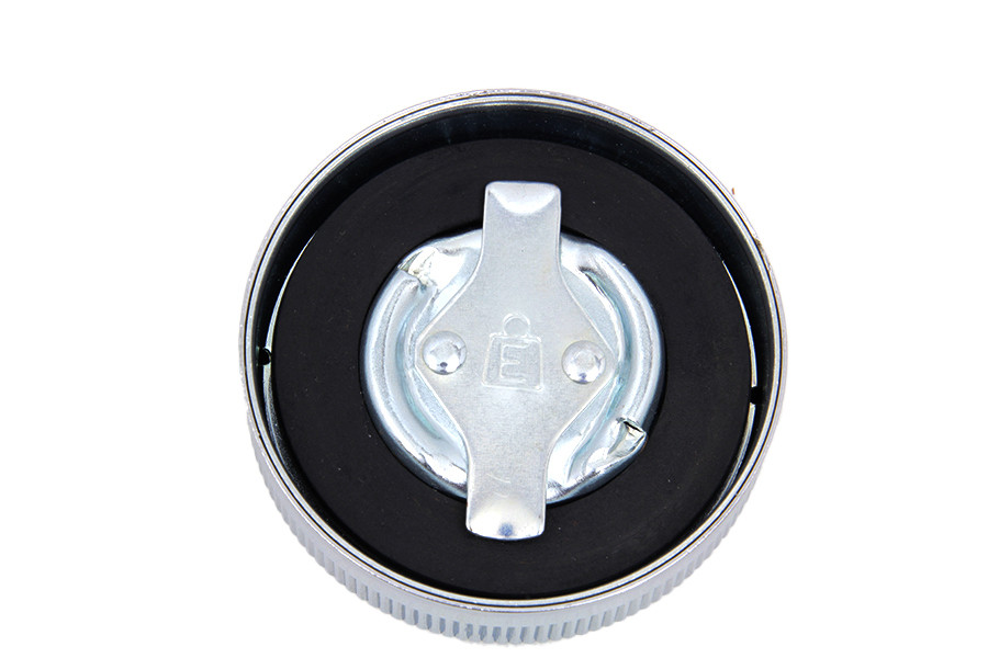 Wyatt Gatling #72940 - Replica Eaton Style Gas Cap Set Vented Chrome