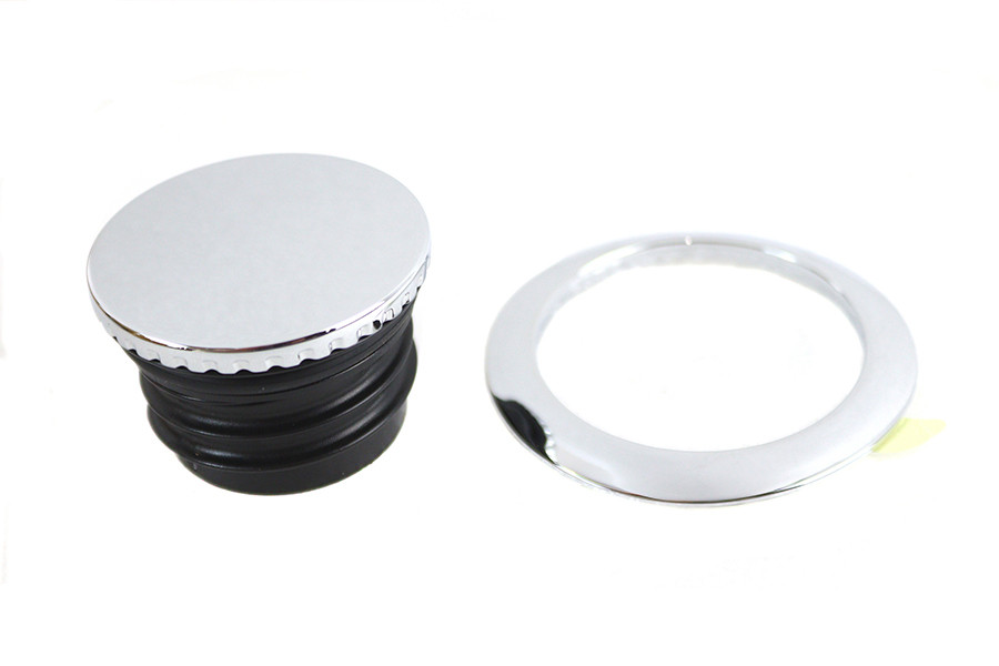 V-Twin #78708 - Flush Mount Gas Cap Chrome