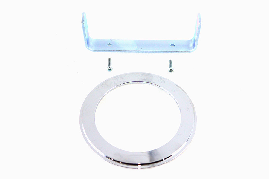 V-Twin - Speedometer Adapter Ring Kit Chrome