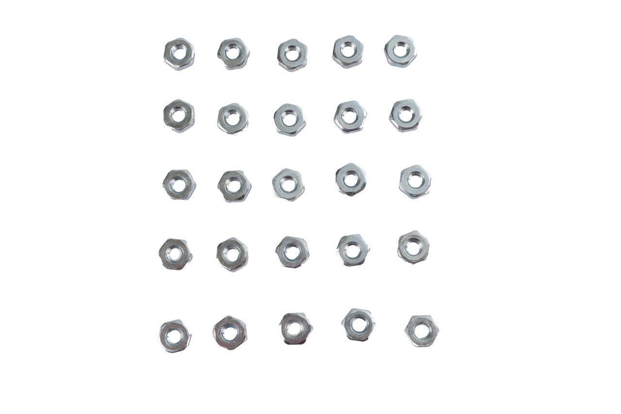 V-Twin - Zinc Hex Nut 8/32 inch Standard