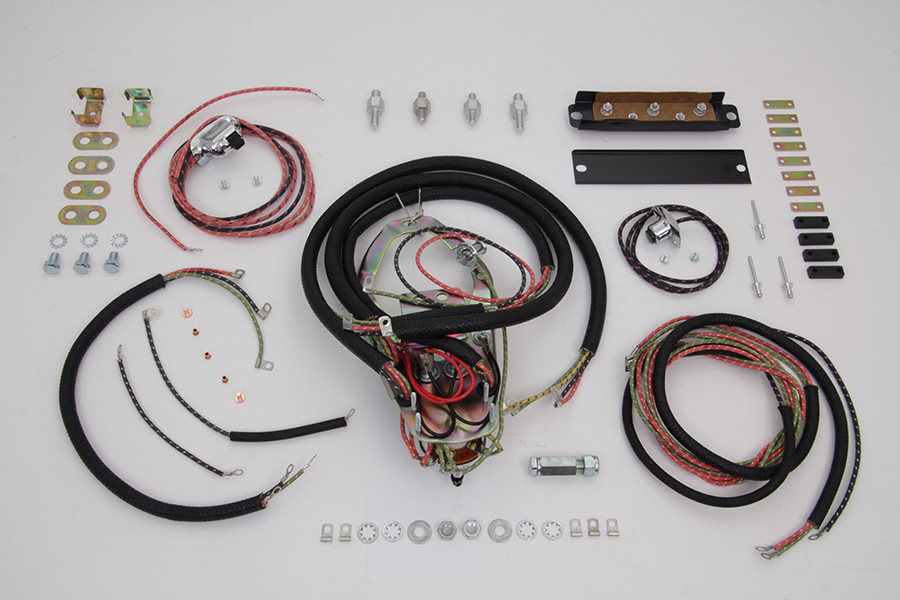 V-Twin #48 DSH / ASSY - Two Light Dash Base Wiring Harness Assembly