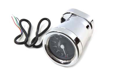 V-Twin - 60mm Electric Tachometer Housing Kit