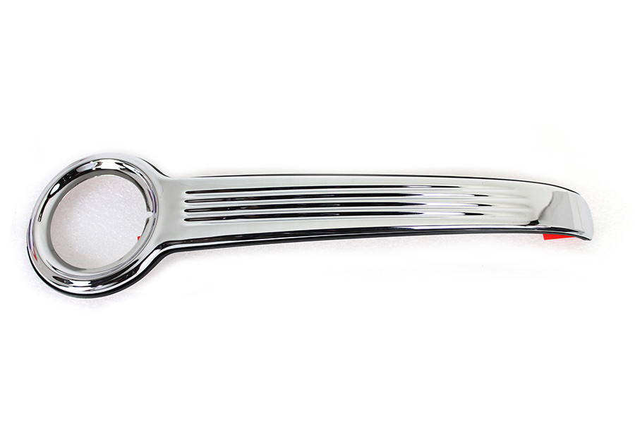 OE #61653-04 - OE Chrome Fuel Tank Trim Panel