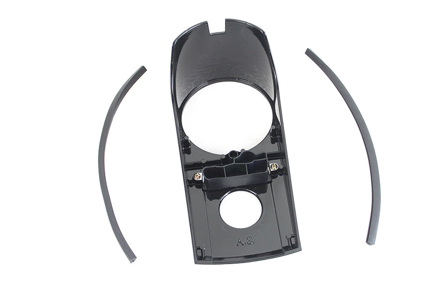 V-Twin #71223B - Black Dash Panel