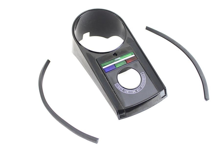V-Twin #71223B - Black Dash Panel