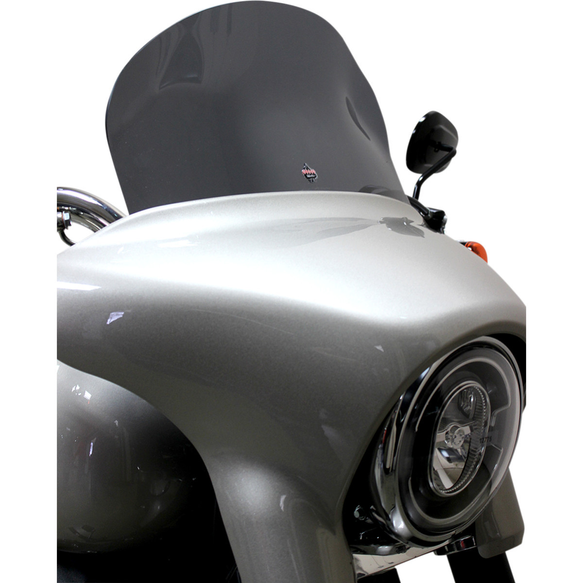Klock Werks #KWW-02-0527 - Sport Glide® Windshield - 8" - Smoke - '18-'21 FLSB