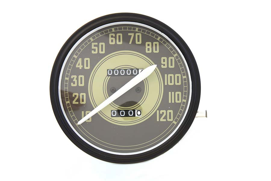 V-Twin #72983DC - Speedometer with 2:1 Ratio and Army Graphics