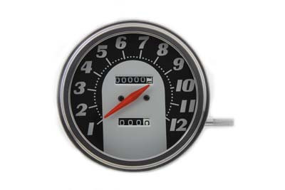 V-Twin #70852 - Tombstone Style 2:1 Speedometer