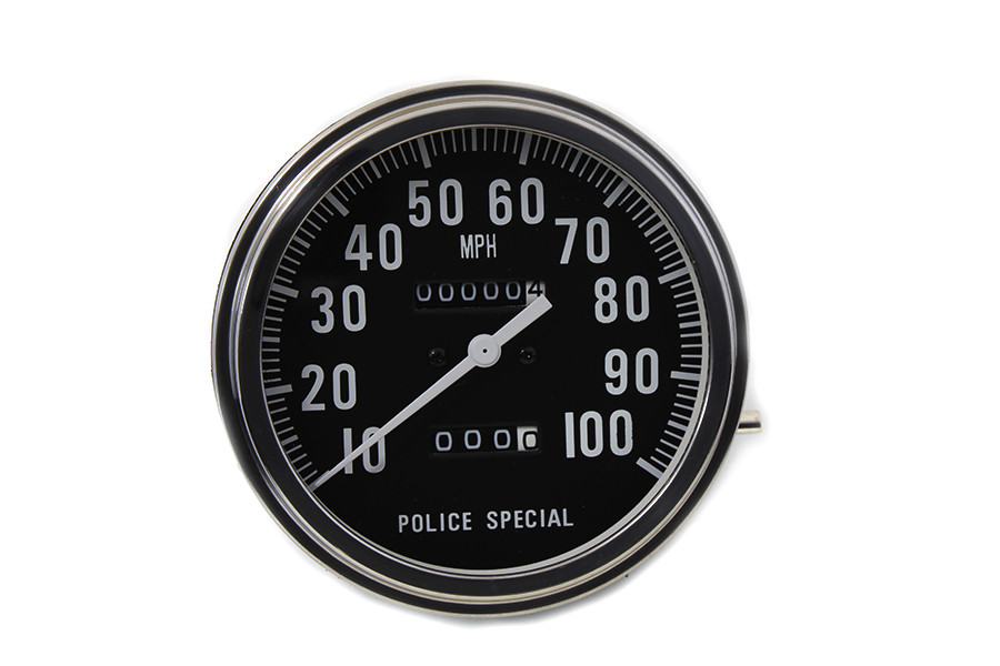 V-Twin #71473 - Speedometer 2:1 Police Special