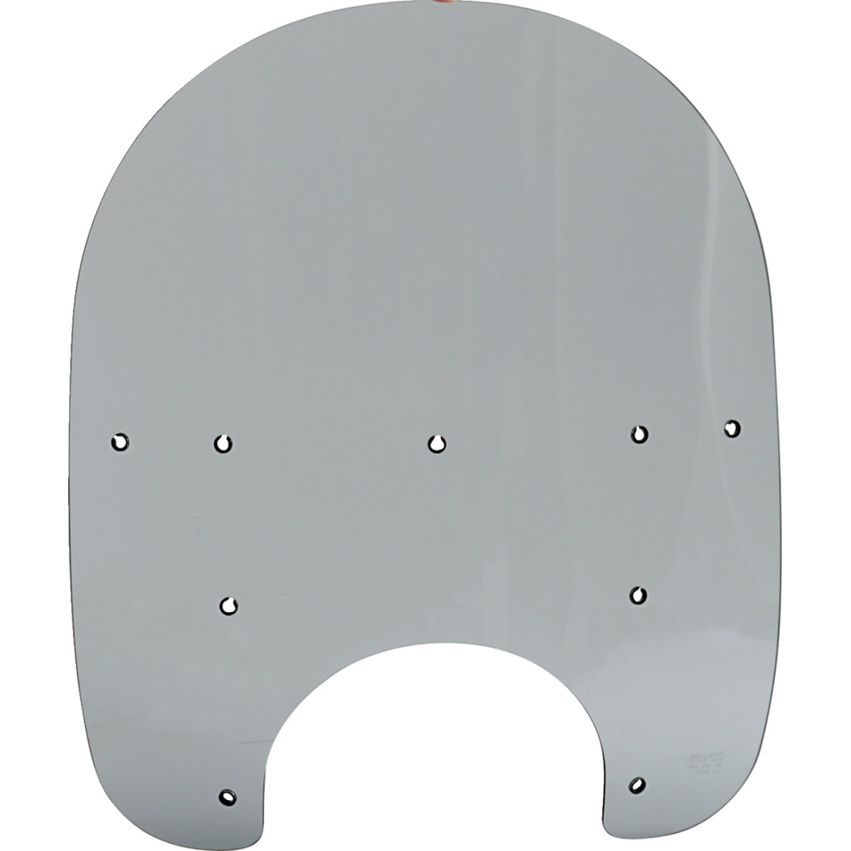 Memphis Shades #MEP63212 - Road King Replacement Plastic - 19" - Black Smoke