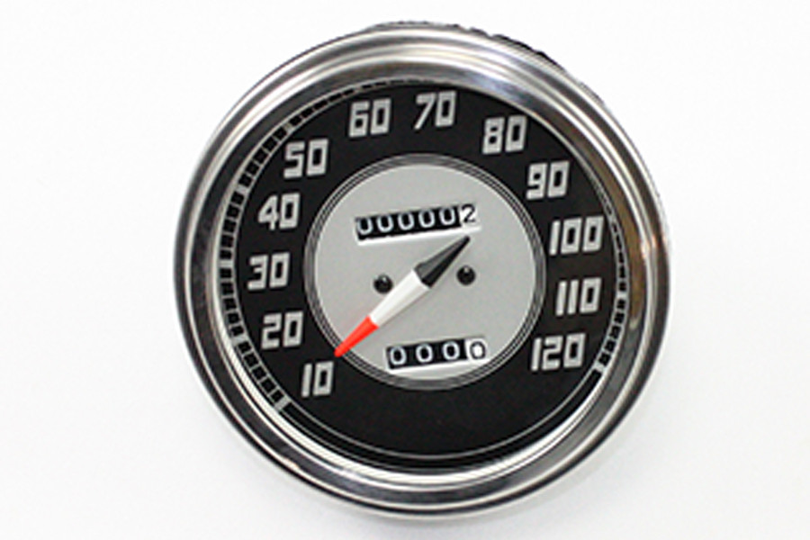V-Twin #72410 - Speedometer with 2240:60 Ratio and Late Needle