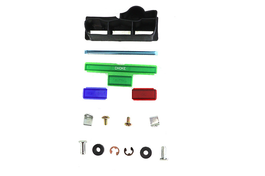 V-Twin #12-0043-L - Dash Panel Lens Hardware Kit