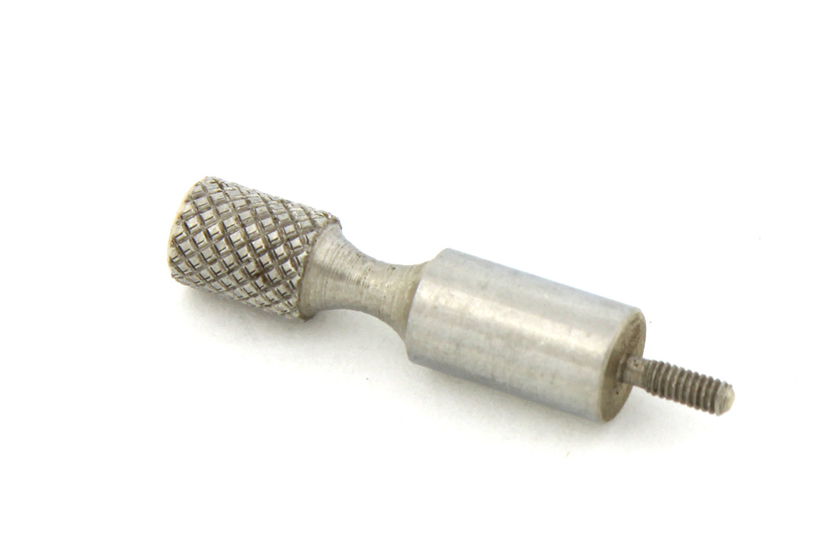 V-Twin #76495 - Knurled Stainless Steel Speedometer Reset Knob