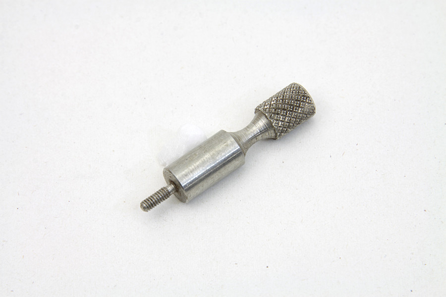 V-Twin #76495 - Knurled Stainless Steel Speedometer Reset Knob