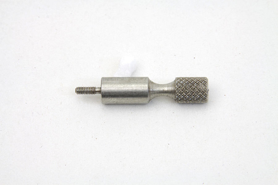 V-Twin #76495 - Knurled Stainless Steel Speedometer Reset Knob