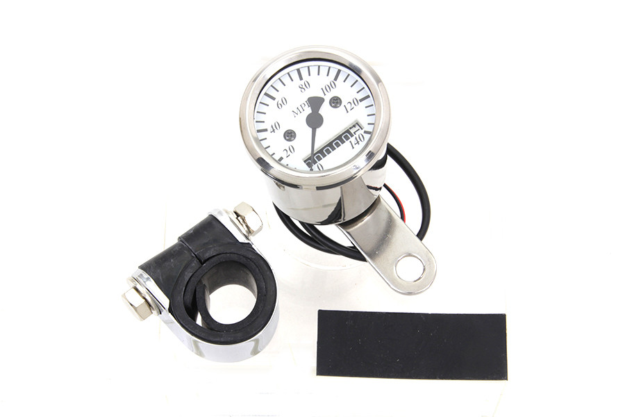 V-Twin - Mini 48mm Speedometer with 2240:60 Ratio