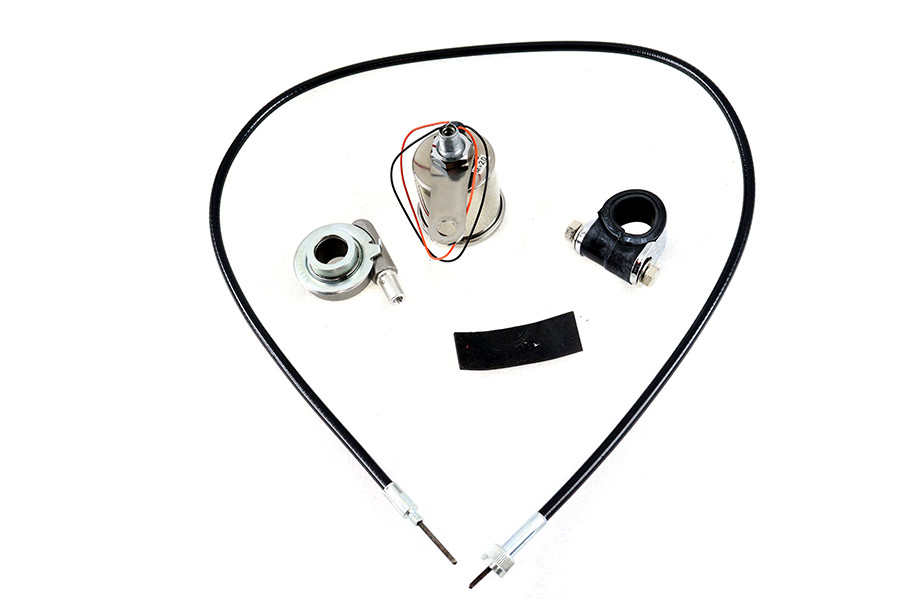 V-Twin - Mini 48mm Speedometer with 2:1 Ratio