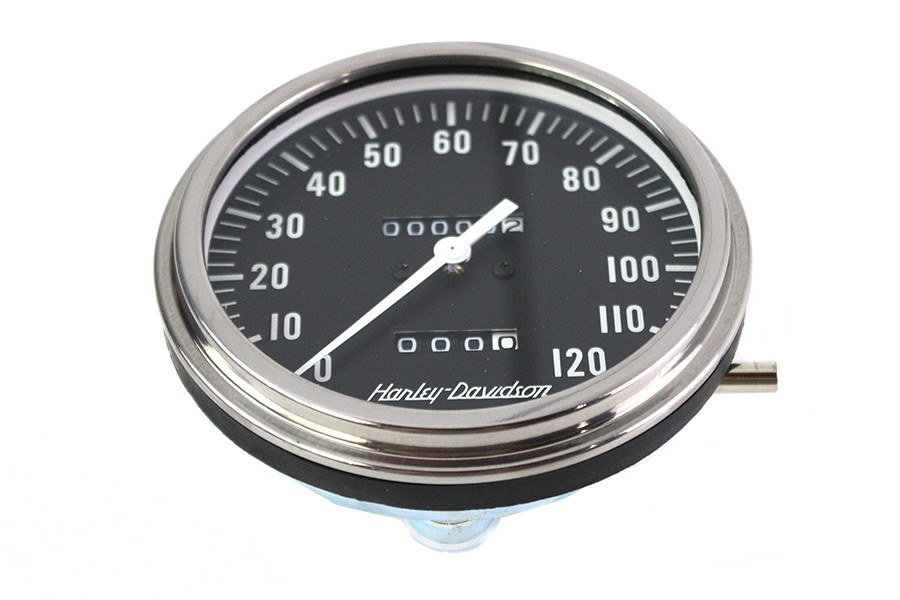 V-Twin #71473AF - Replica Police 1:1 Speedometer