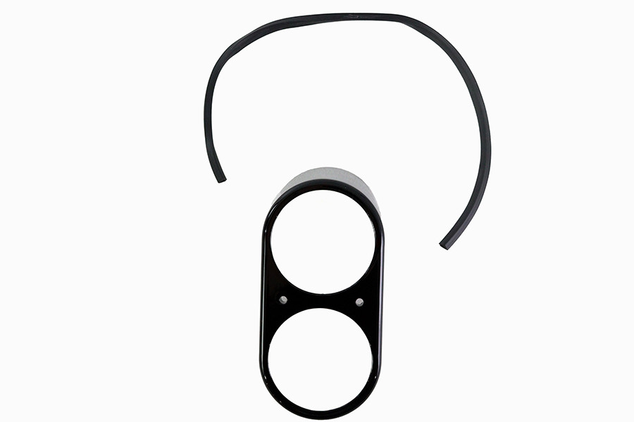 V-Twin #76450B - FXDL Dash Panel Black