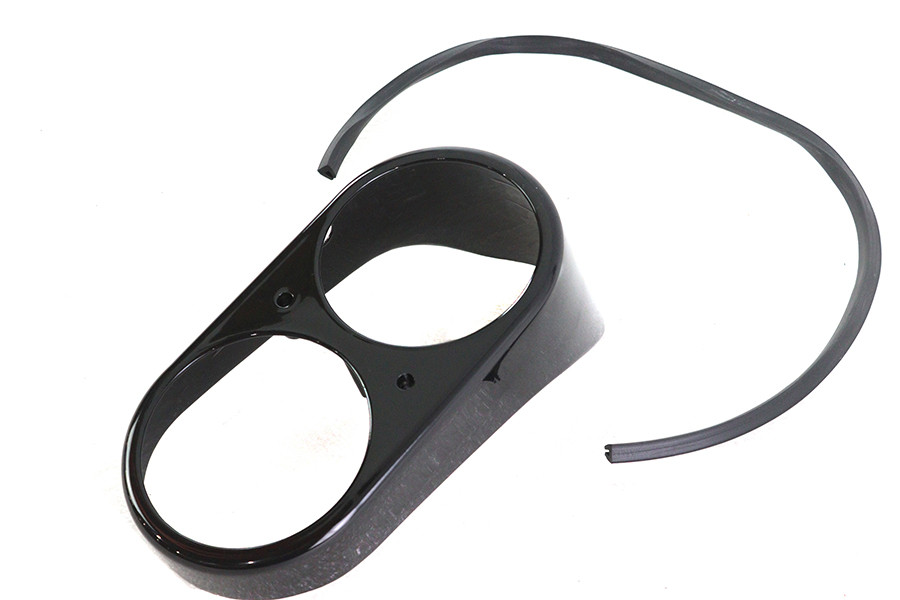V-Twin #76450B - FXDL Dash Panel Black