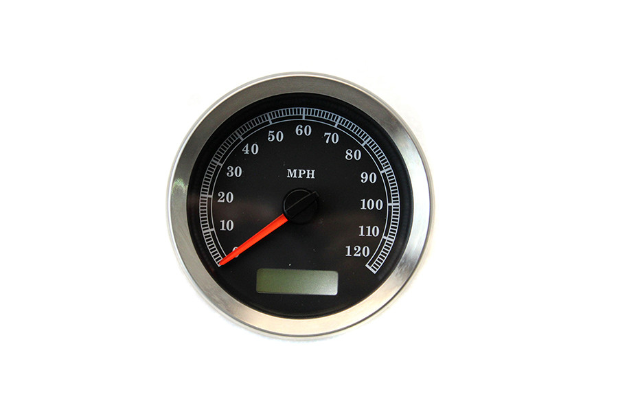 V-Twin #83110B - Programmable Gauge with Black Face