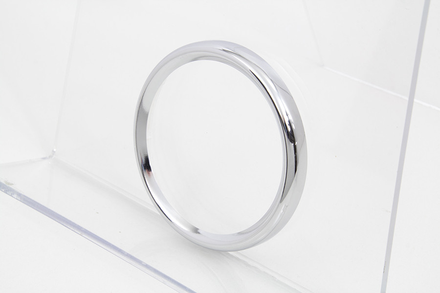 V-Twin #77844 - 4 inch Gauge Bezel Cover Chrome