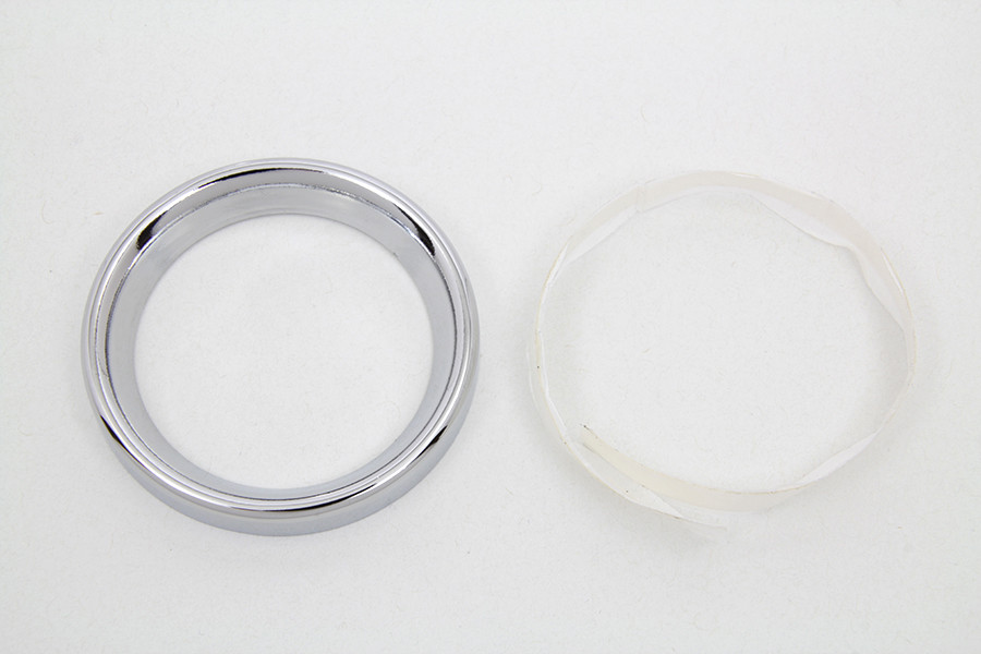 V-Twin #77845 - 2 inch Gauge Bezel Cover Chrome