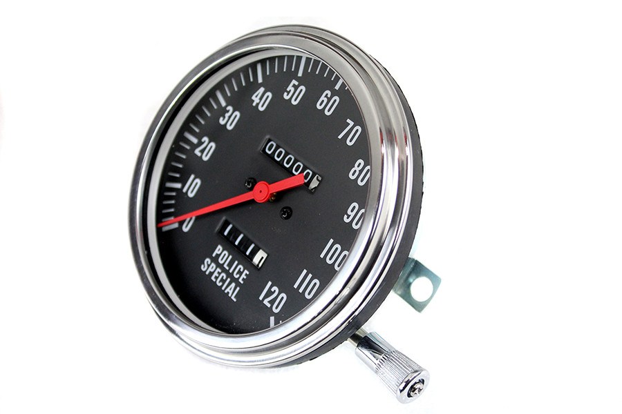 V-Twin #90115B - Police Special 2:1 Speedometer